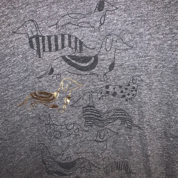 Dachshund Dog 3/4 T-shirt - Picture 2 of 2